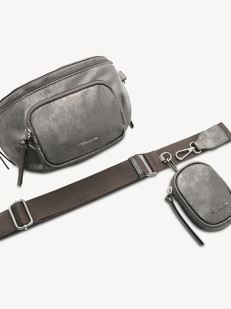 Borsa a tracolla - argento, darksilver, hi-res