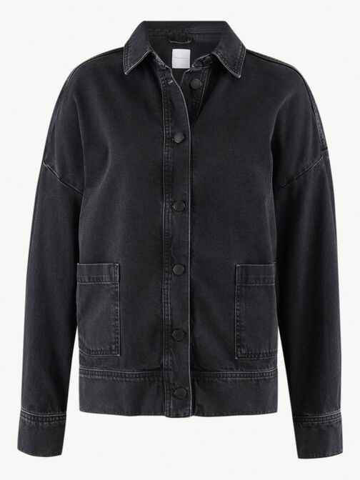 Jeansjacke, Wash Black Denim, hi-res