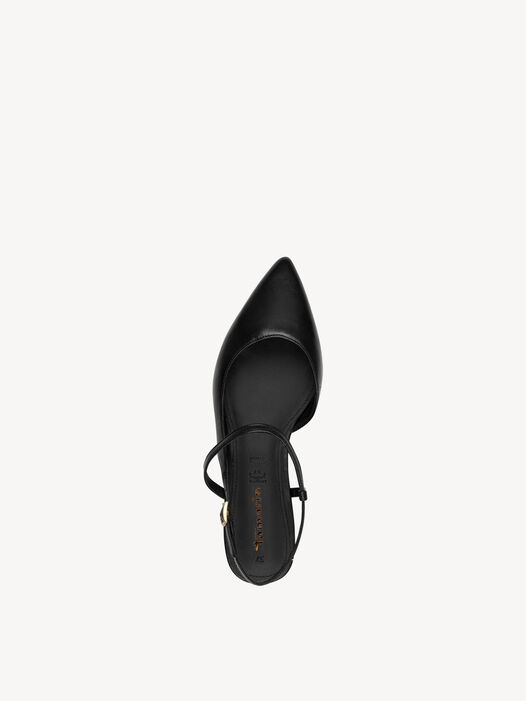 Slingpumps, BLACK, hi-res