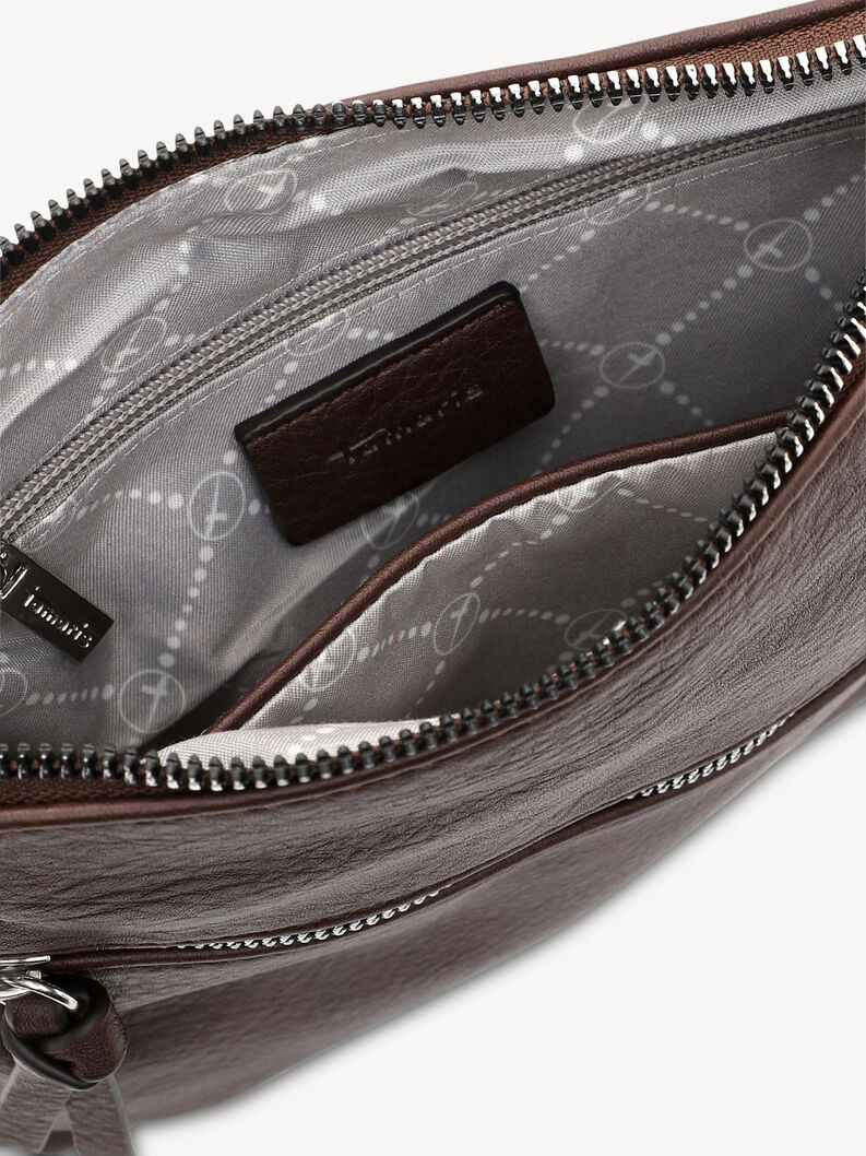 Skuldertaske - brun, darkbrown, hi-res