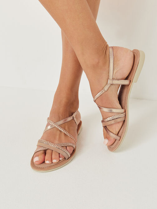 Sandal, ROSE METALLIC, hi-res