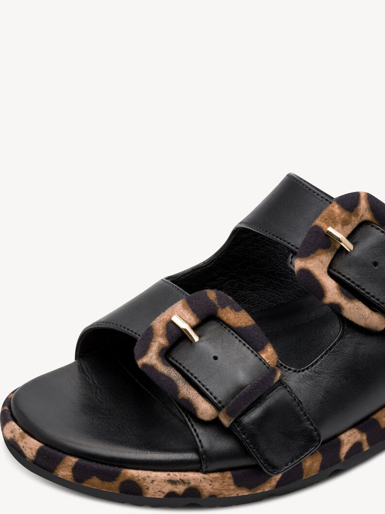 Pantolette - schwarz, BLACK, hi-res