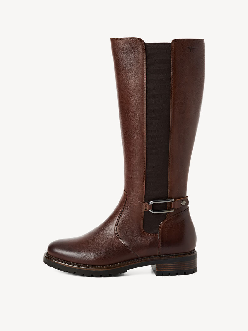 Leather Boots - brown, cognac, hi-res