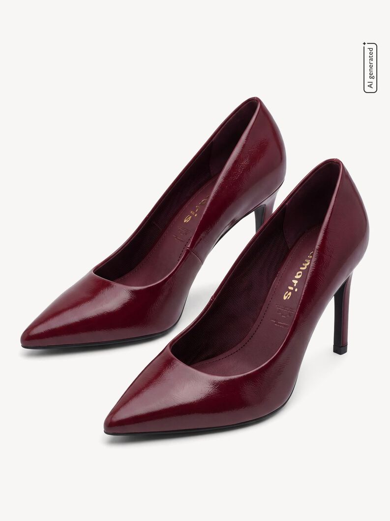 Pumps, MERLOT, hi-res