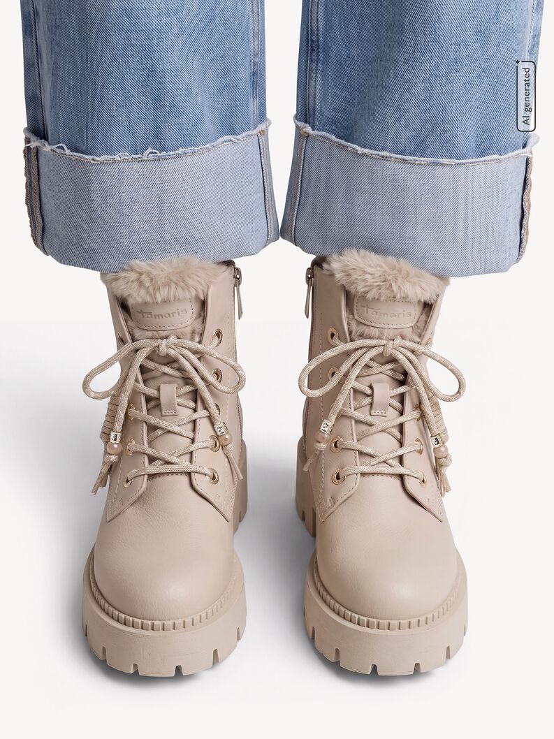 Stiefelette, BEIGE, hi-res