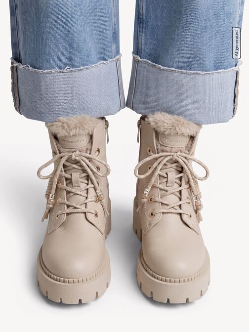 Stiefelette, BEIGE, hi-res