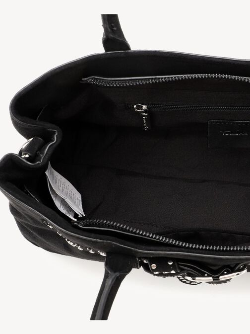 Shopping bag, black, hi-res