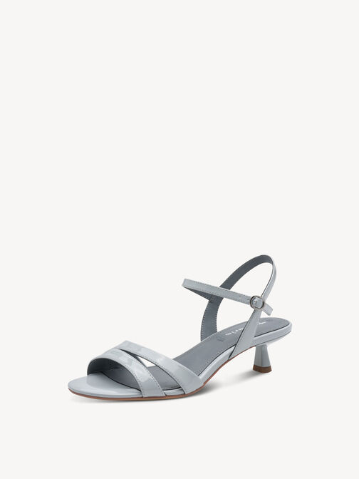 Sandale &agrave; talon, LIGHT BLUE, hi-res