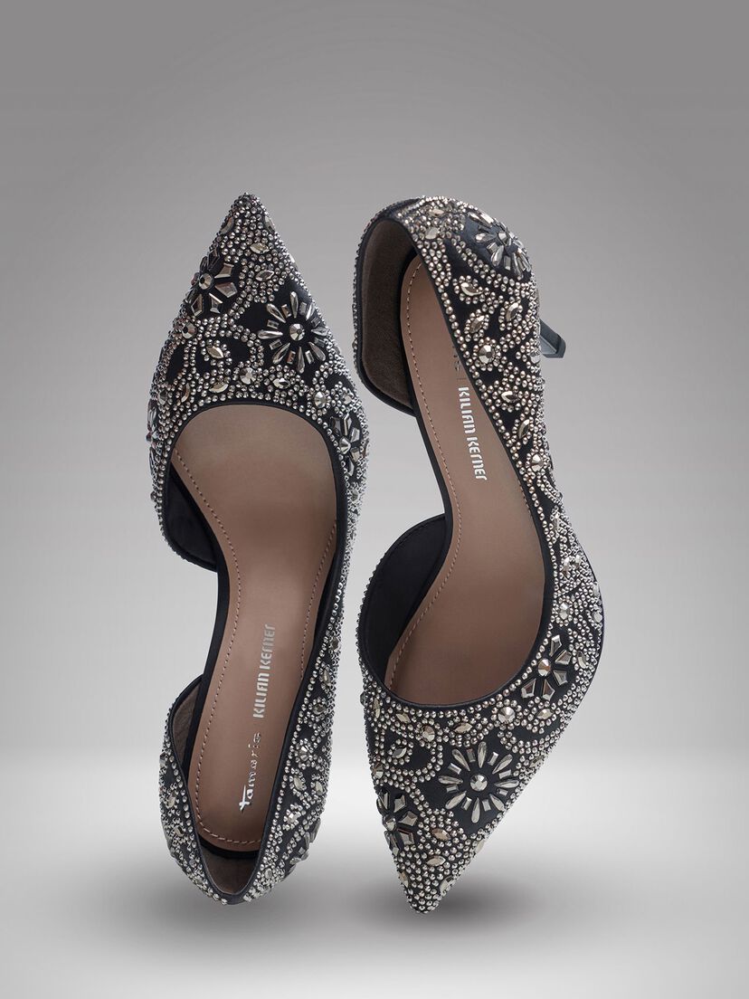 Pumps - zwart, BLACK, hi-res