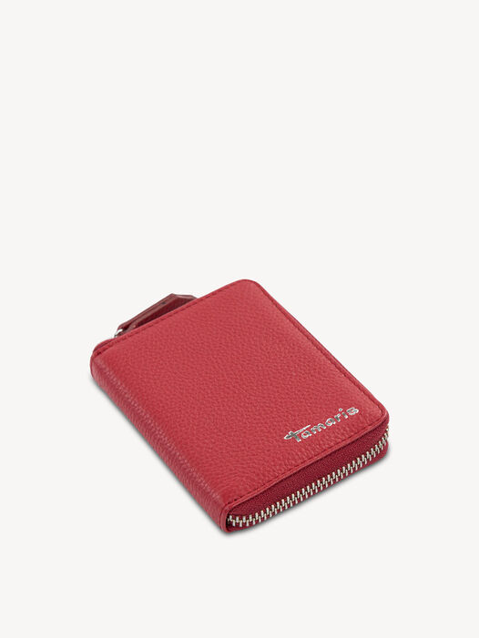 Portemonnee, red, hi-res