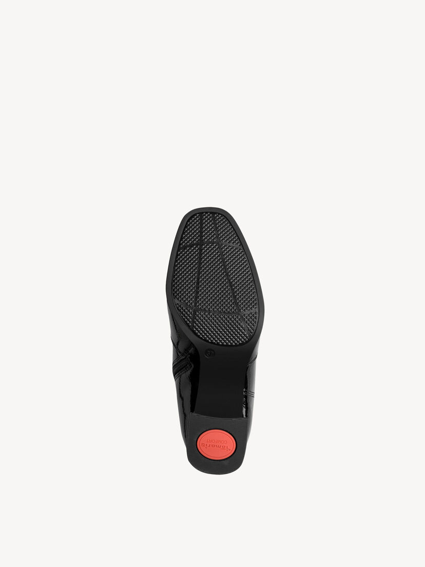 Enkellaarsje - zwart, BLACK PATENT, hi-res