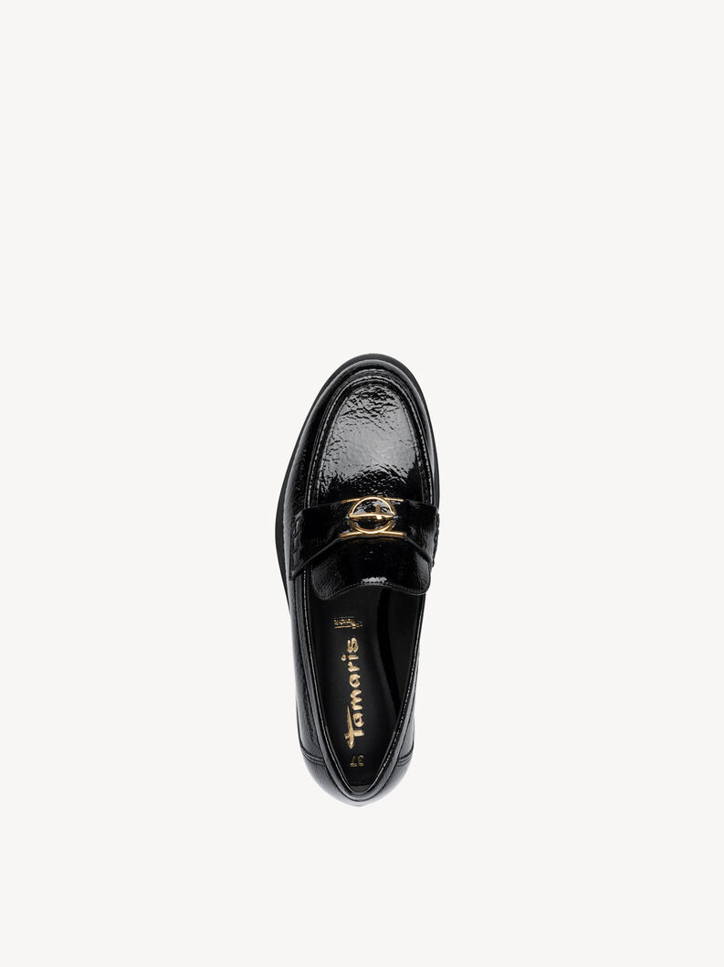 Slipper, BLACK PATENT, hi-res