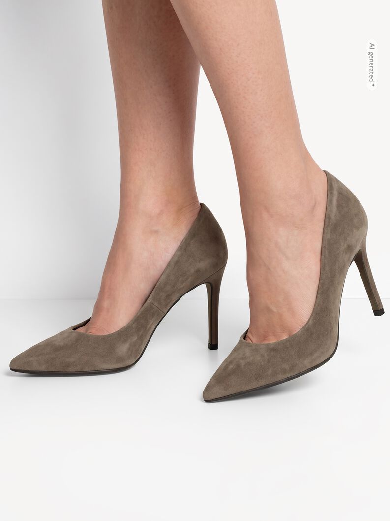 Pumps, TAUPE SUEDE, hi-res