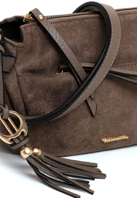 Satchel, taupe, hi-res