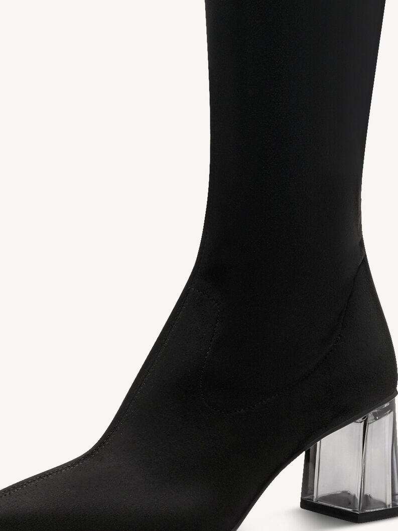 Overknee boots - black, BLACK, hi-res