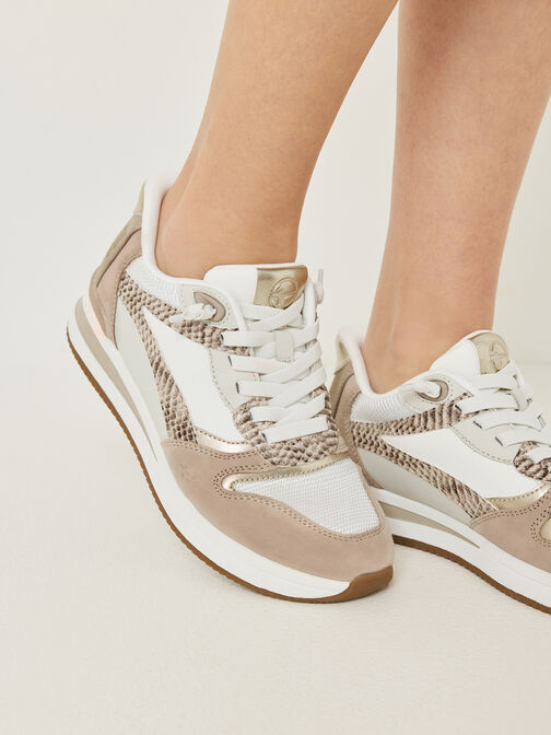 Sneaker, BEIGE COMB, hi-res