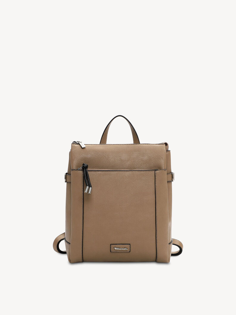 Backpack - brown, taupe, hi-res