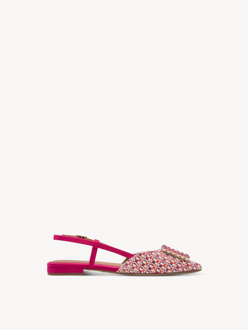 sling pumps, PINK COMB, hi-res