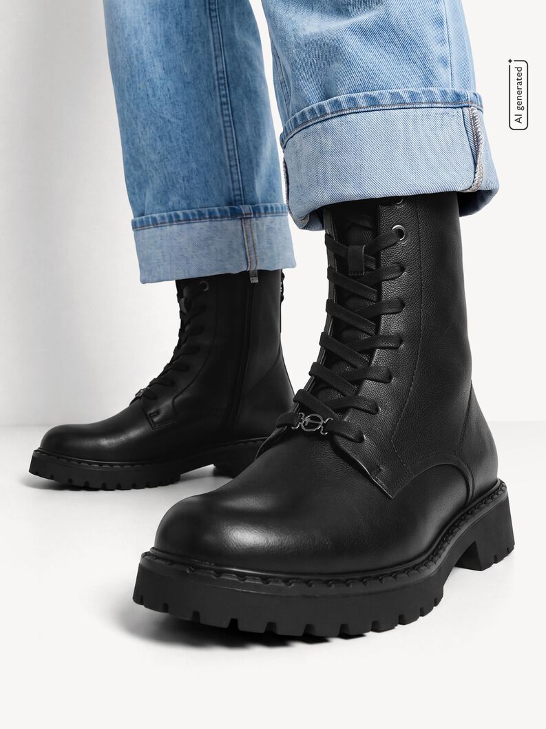 Bootie, BLACK, hi-res