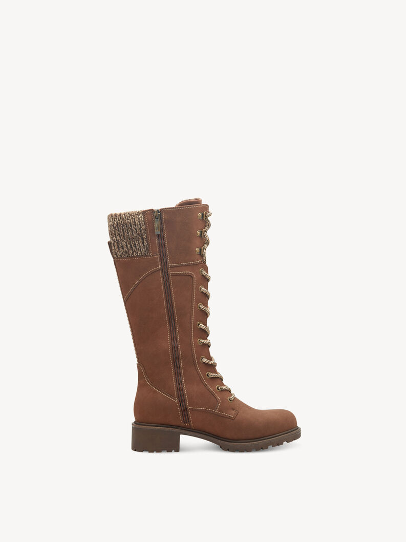 Støvler - brun warm lining, MUSCAT, hi-res