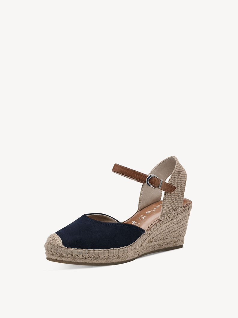 Espadrill - blue, NAVY, hi-res