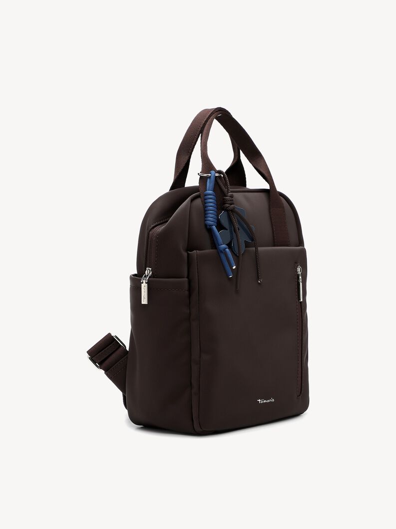 Backpack - brown, brown, hi-res