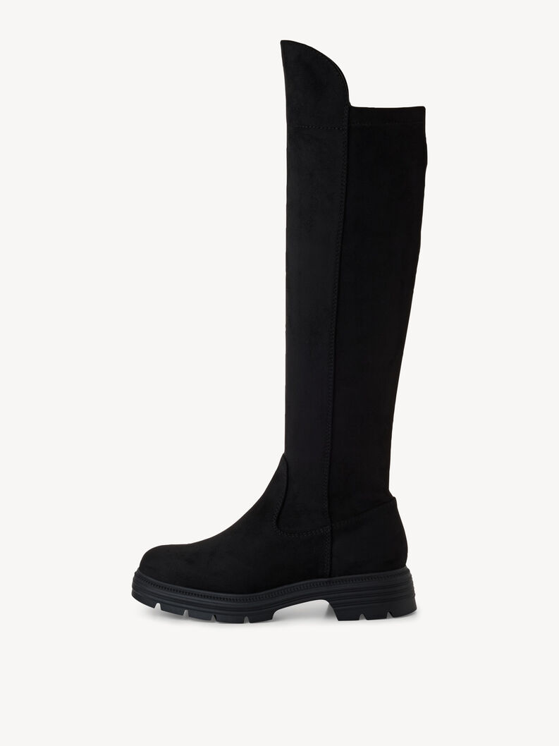 Overknee boots - black, BLACK, hi-res