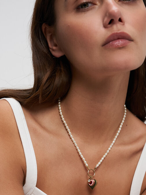 halsband, guld, hi-res