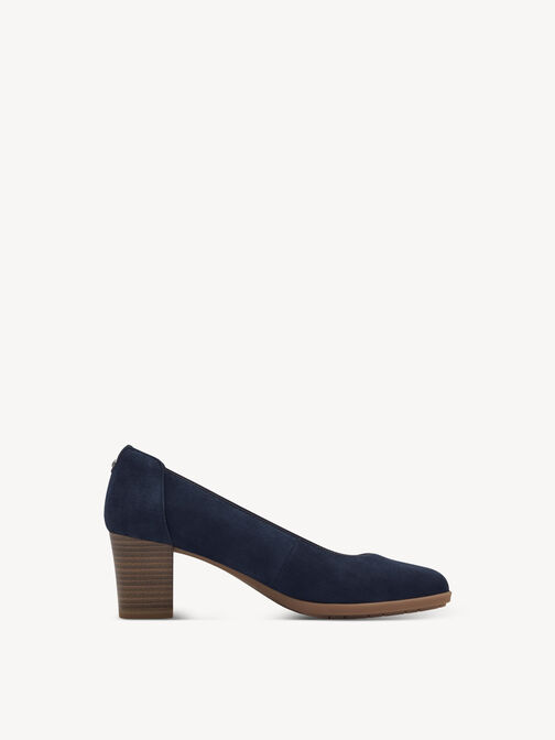 Pumps, NAVY SUEDE, hi-res