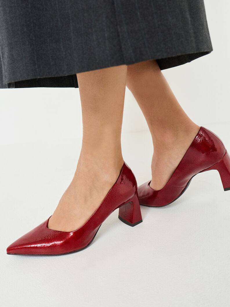Pumps, RED, hi-res