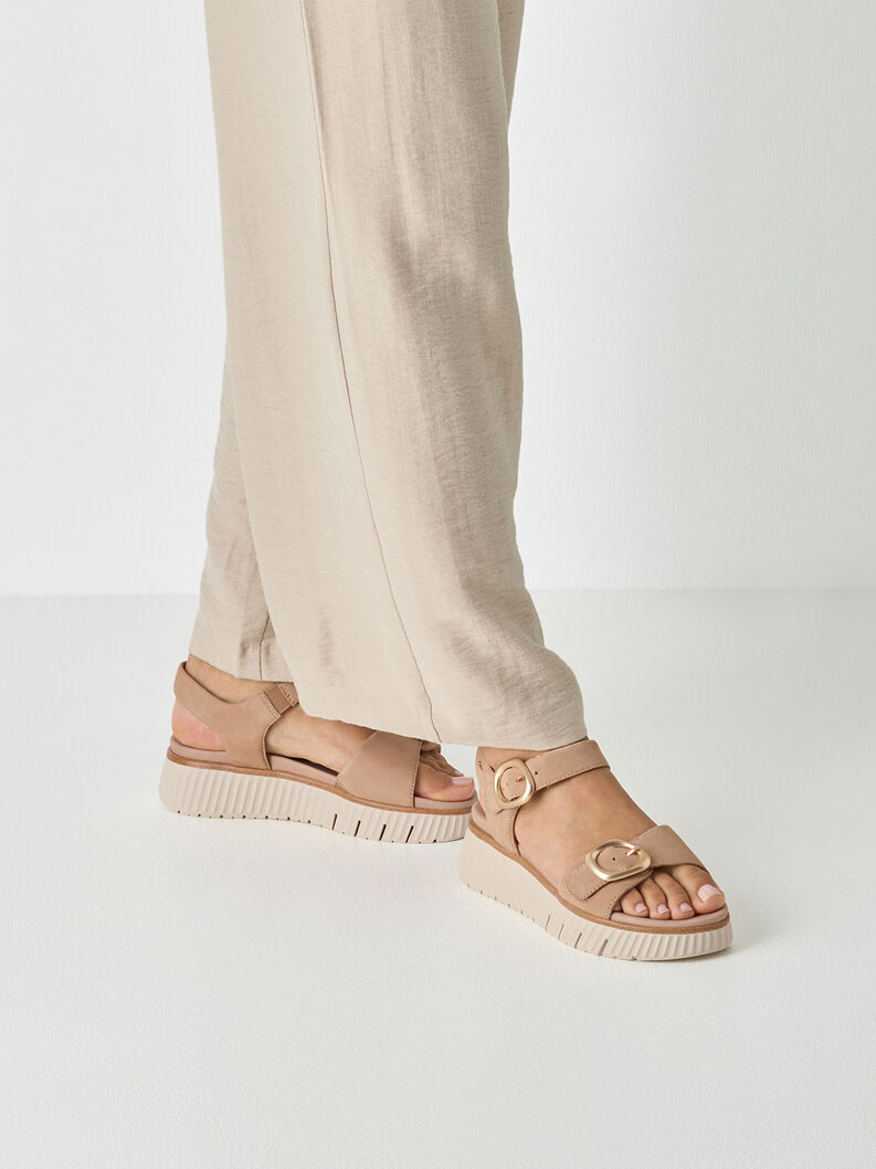 Sandal, CAMEL SUEDE, hi-res