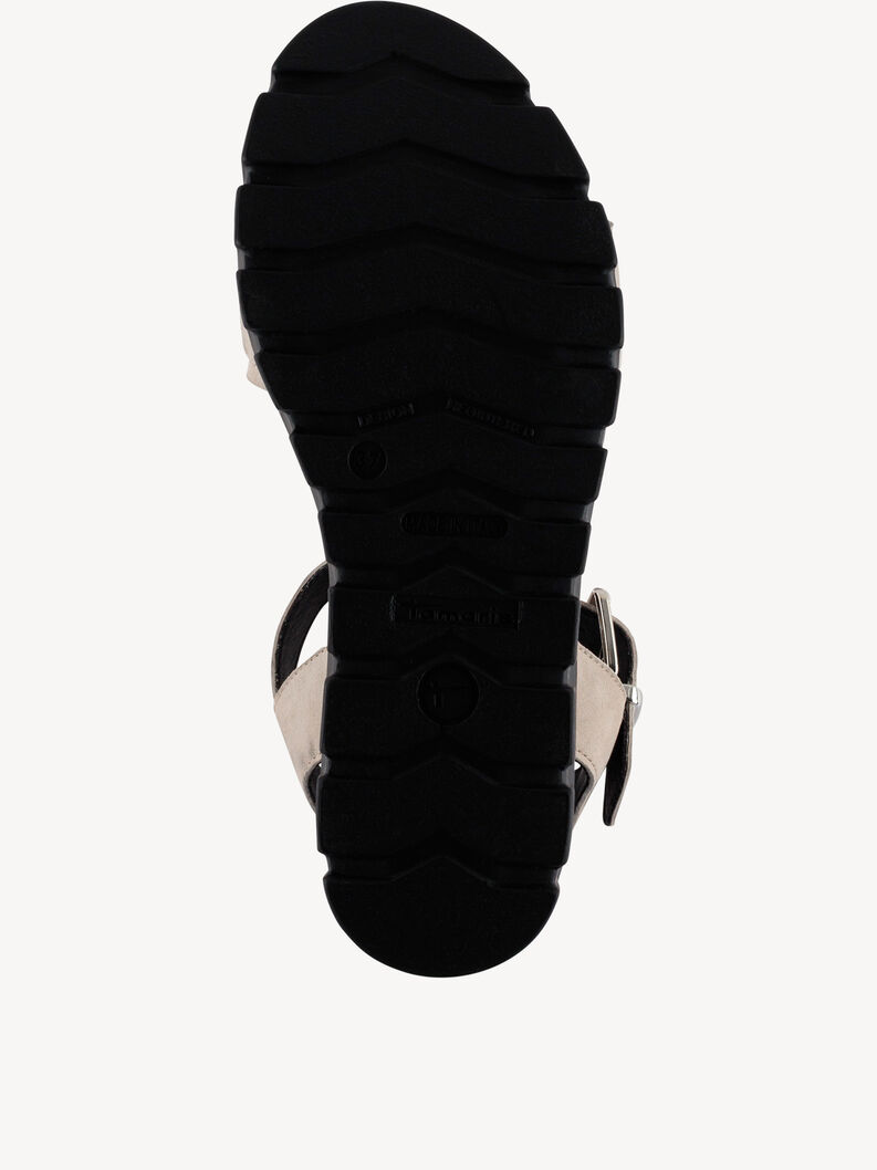 Sandaletter - beige, TAUPE SUE./BLK, hi-res