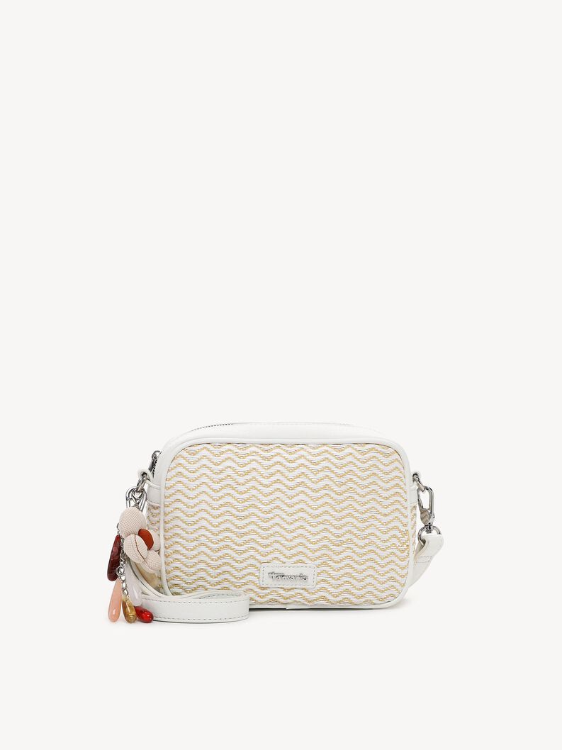 Borsa a tracolla - bianco, white, hi-res