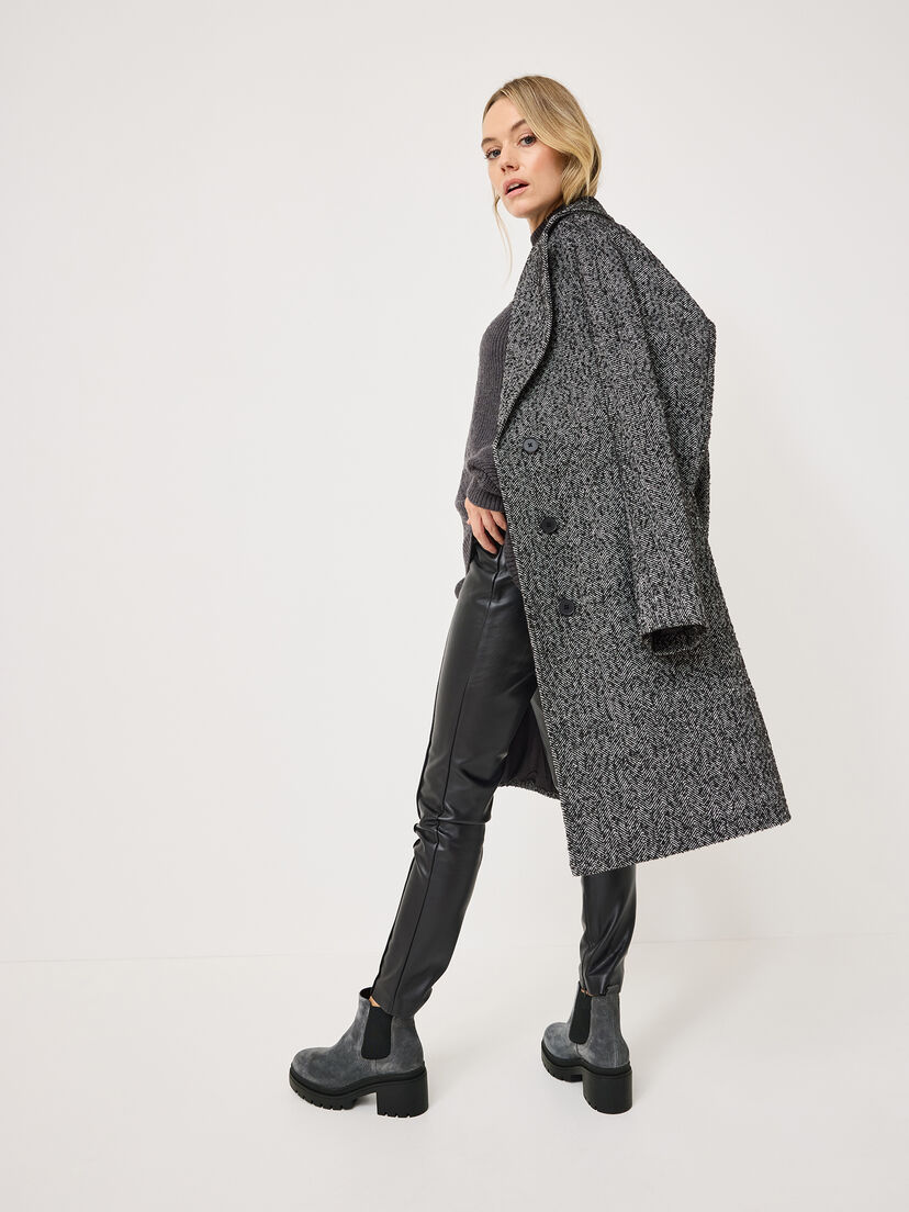 Leren Chelseaboot - grijs, GREY SUEDE, hi-res