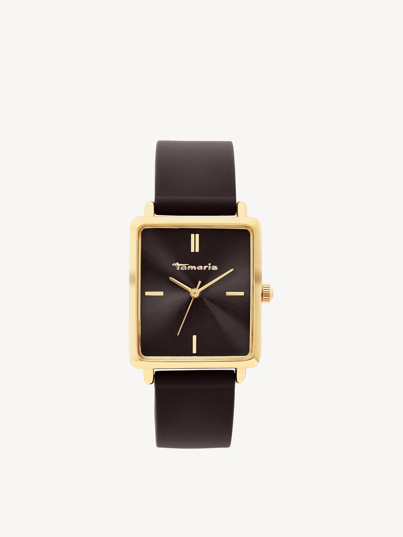 Horloge, gold-glossy  black, hi-res
