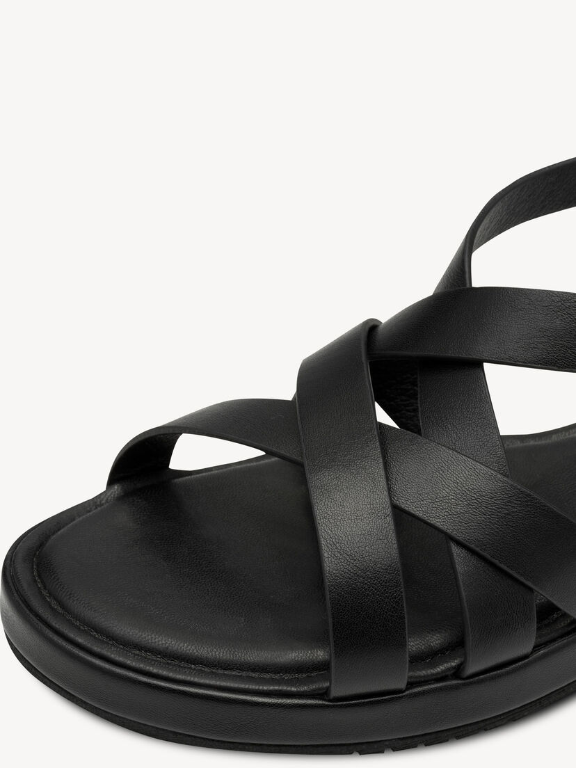 Sandaal - zwart, BLACK, hi-res