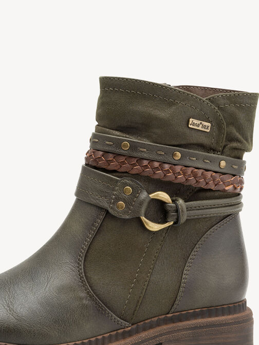Stiefelette, OLIVE, hi-res