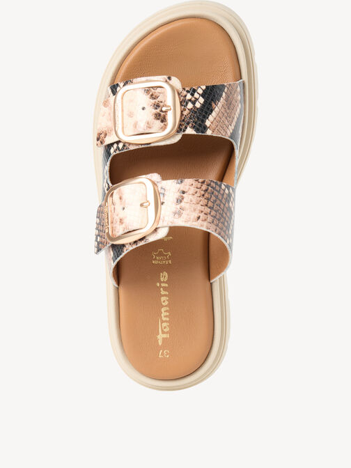 Pantolette, BEIGE SNAKE, hi-res