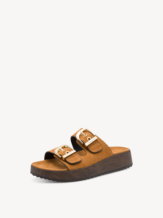 Slipper, cognac, hi-res