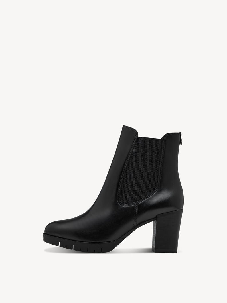 Chelseaboot - zwart, BLACK, hi-res