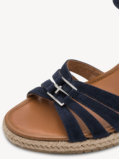 Heeled sandal, NAVY, hi-res