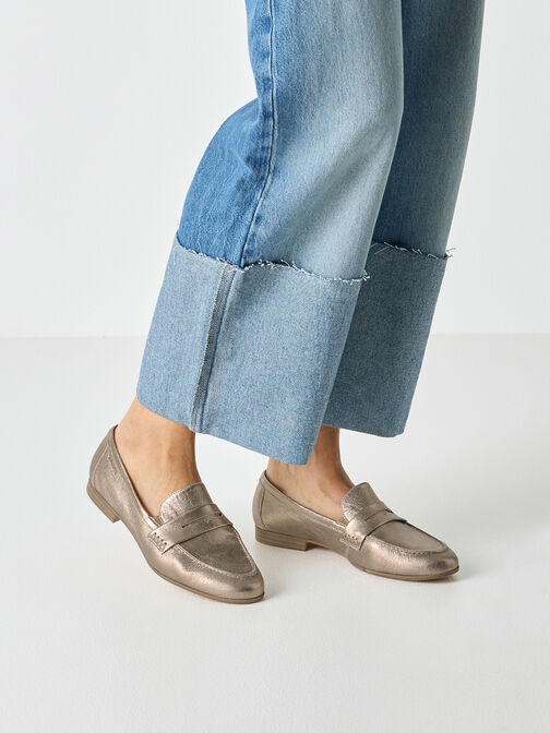 Slipper, LIGHT GOLD, hi-res