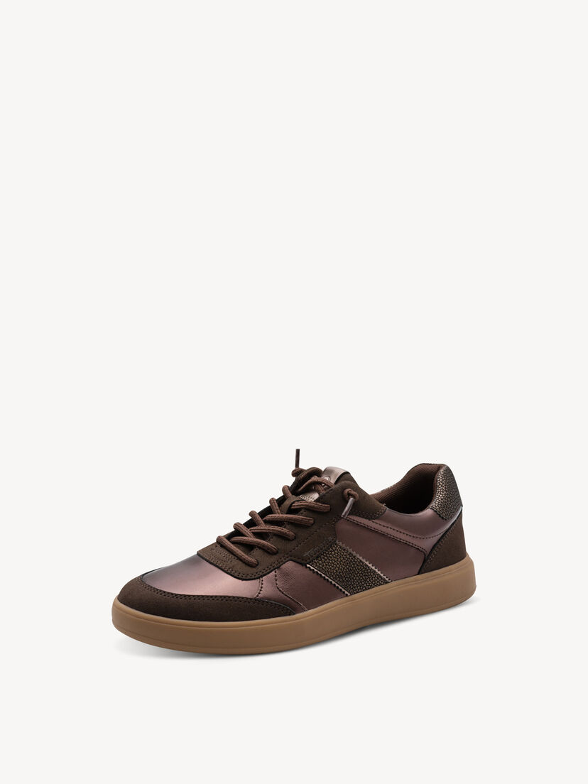 Sneaker - bruin, MOCCA METALL., hi-res