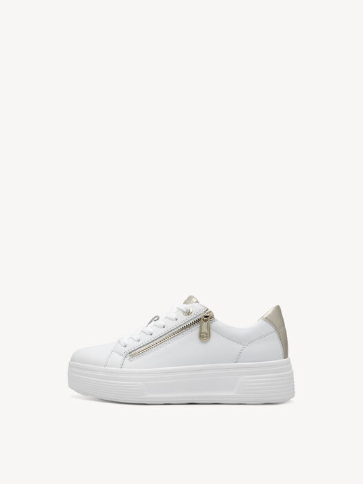 Sneaker, WHITE NAPPA, hi-res