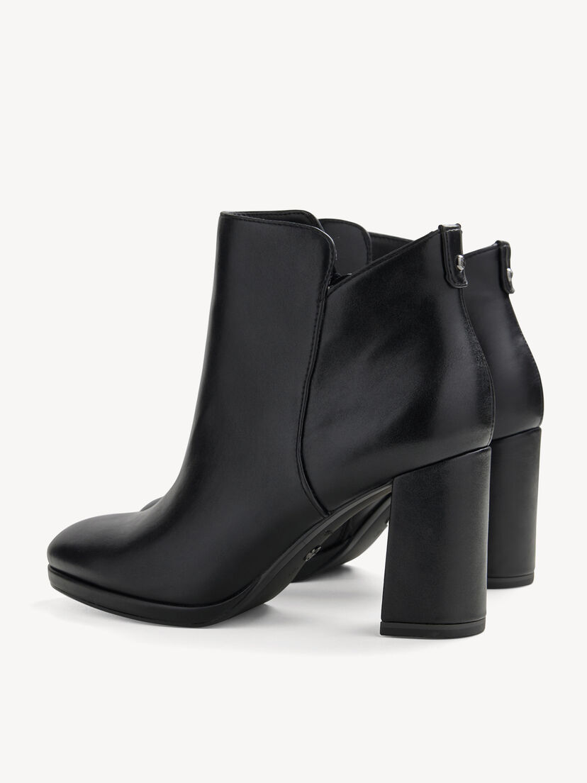 Enkellaarsje - zwart, BLACK MATT, hi-res