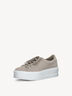 Leather Sneaker - beige, TAUPE, hi-res