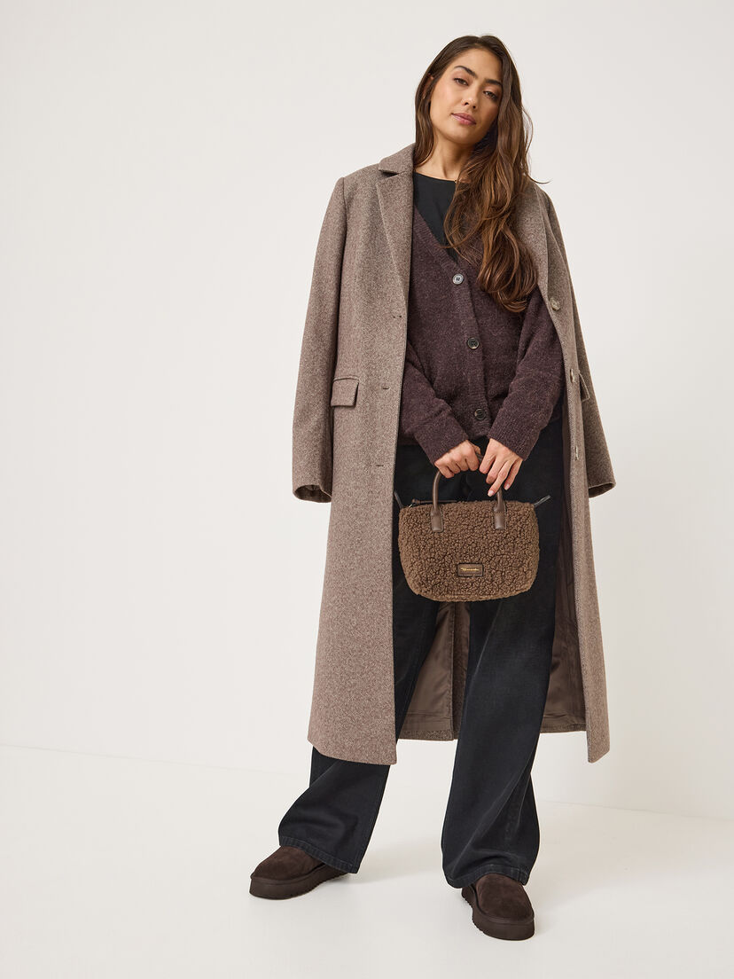 Leren Slipper - bruin, 304, hi-res