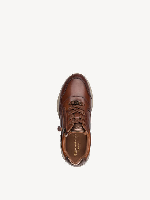 Sneaker, COGNAC NAPPA, hi-res