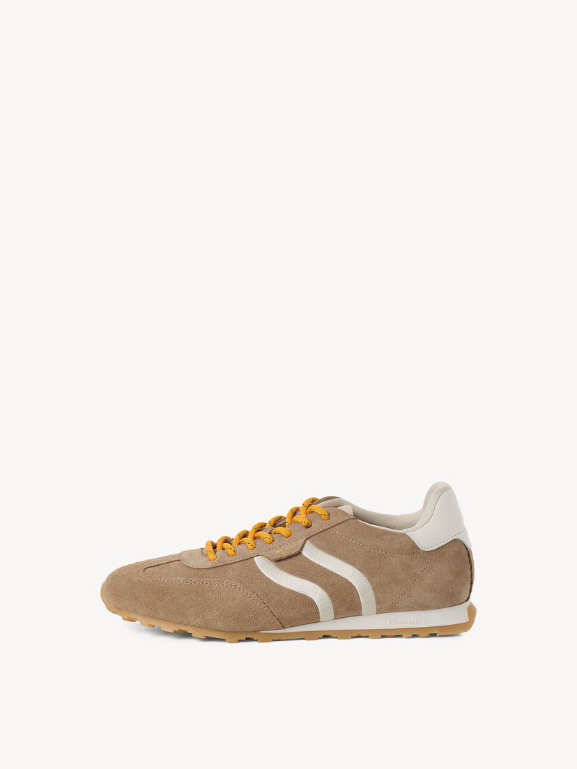 Leren Sneaker - beige, BEIGE COMB, hi-res