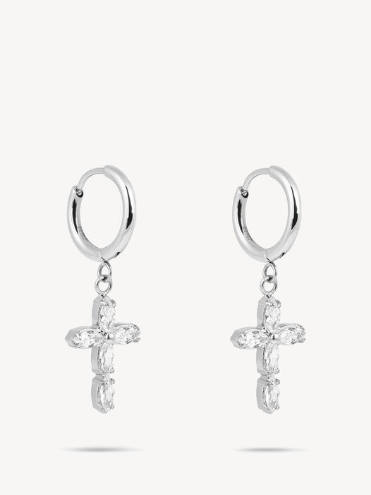 Oorringen, silber, hi-res